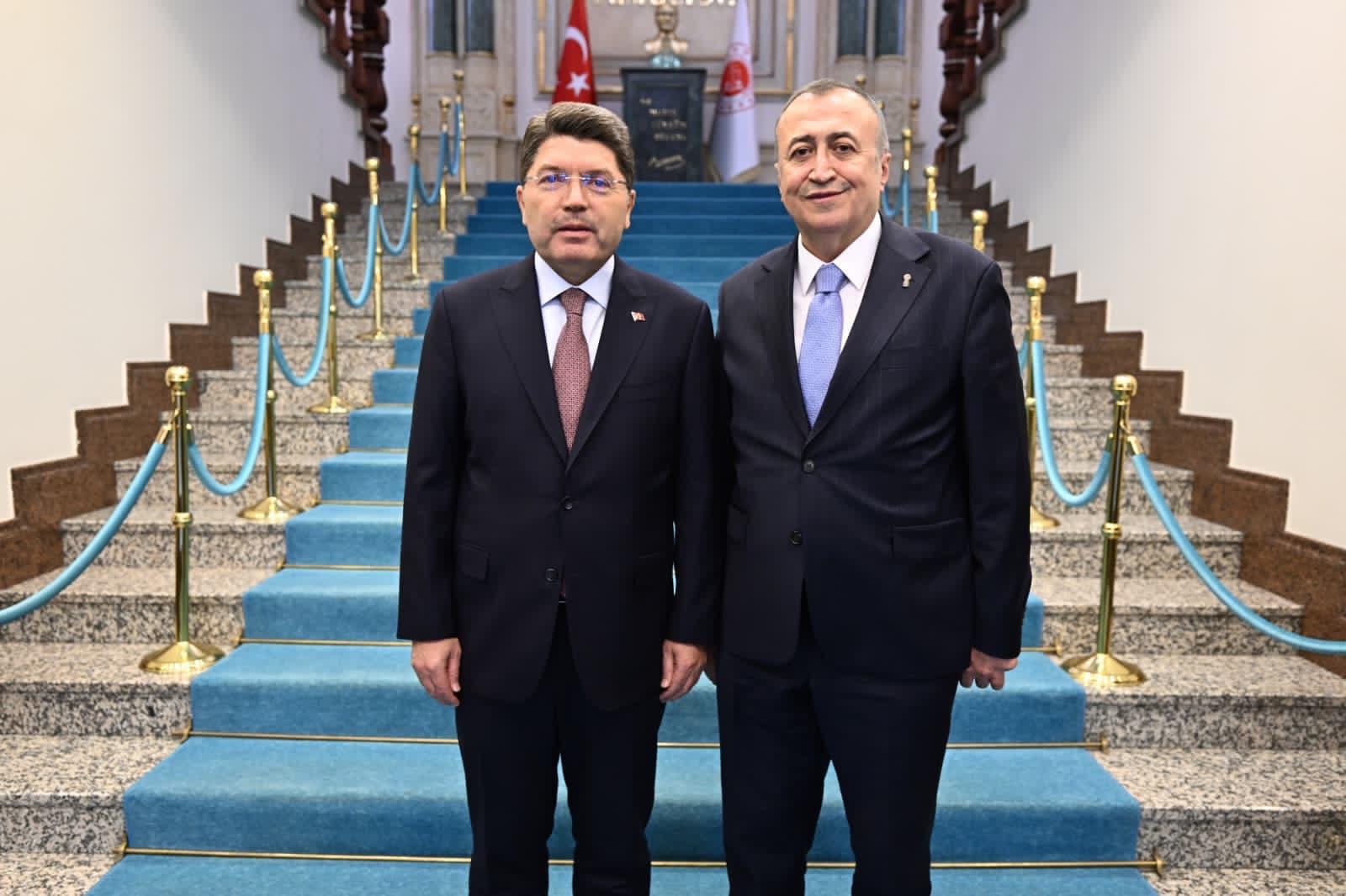 Adalet Bakanımız Sayın Yılmaz Tunç'u ziyaret...